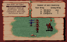 Defender of the Crown Screenshot