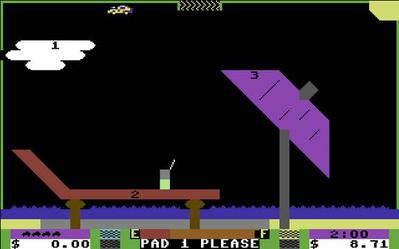 Space Taxi Screenshot